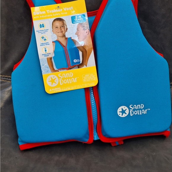 Swim Trainer Vest Adjustable Safety Straps  -  Boys and girls - Picture 4 of 6